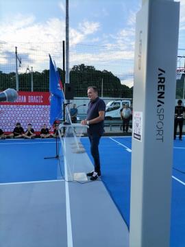 Dragić in župan otvorila igrišče 3